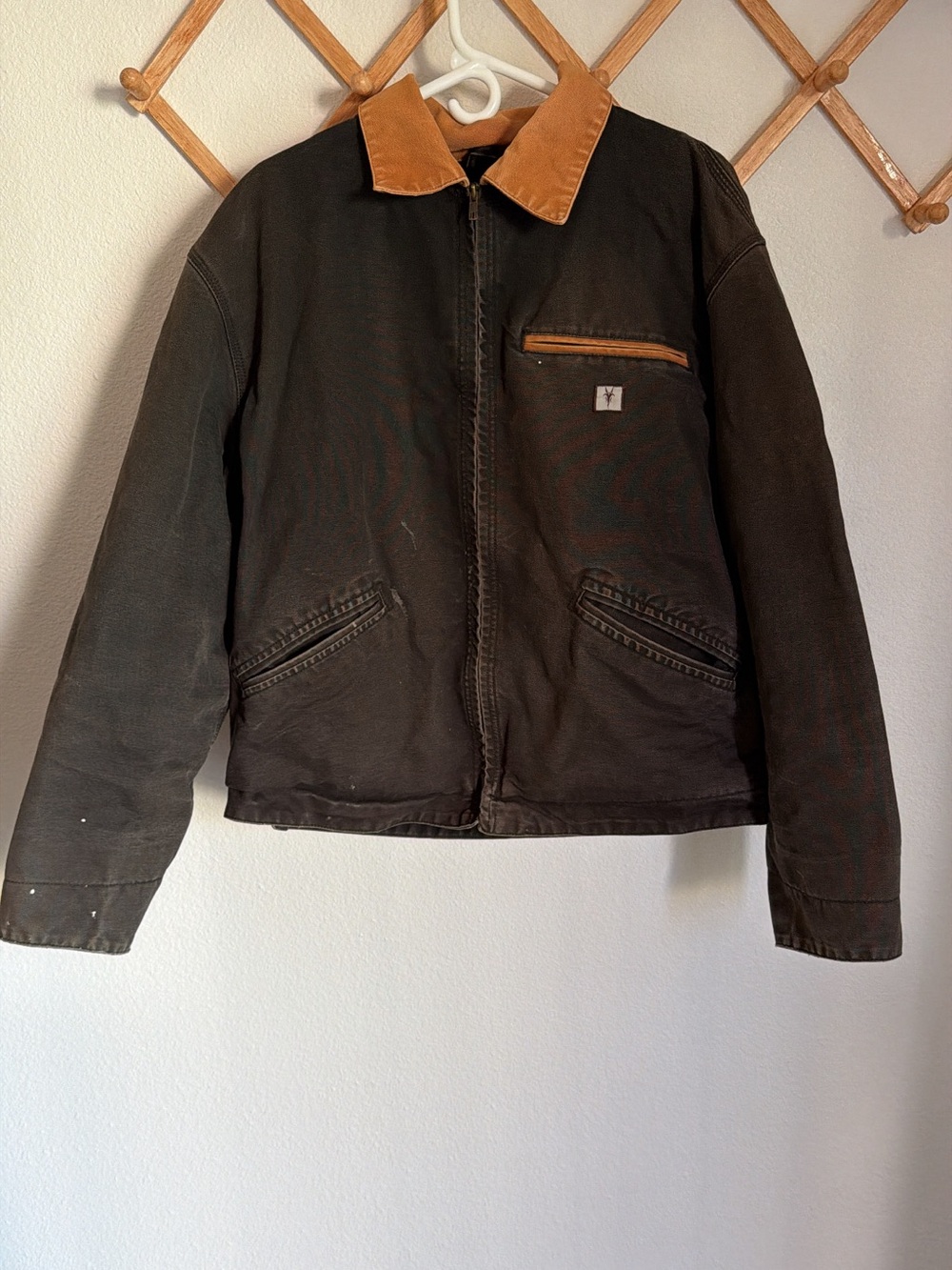 Vintage Fortress Products Canvas Workwear Chore Detroit Jacket Men’s Size XL